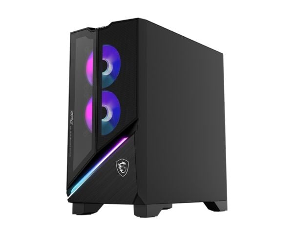 MSI - PC - spill - - - SSD - 2.5 Gigabit Ethernet - display: ingen - svart