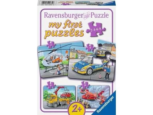 Ravensburger 10105631, 2 stykker, Kjøretøy, 2 år
