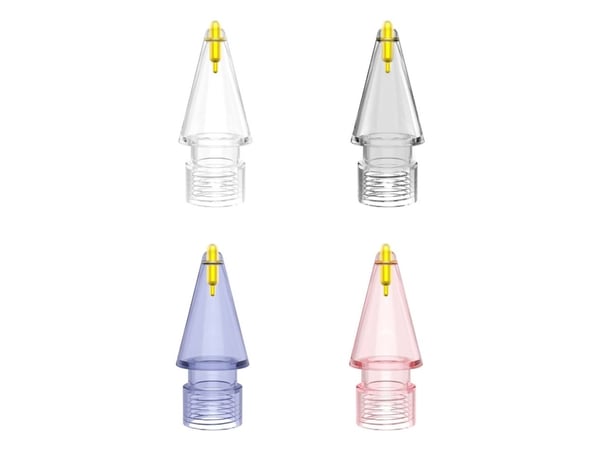 4smarts 541471, Spissesett, Blå, Grå, Rosa, Transparent, Kobber, Polyoksymetylen (POM), Apple Pencil (1.Gen.), Apple Pencil (2.Gen.), Apple Pencil ...