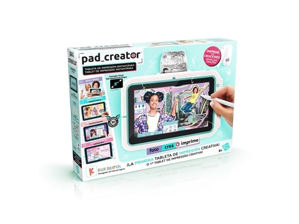 Canal Toys Studio Creator Instant Print Pad Creator, Lasten tabletti, 8 vuosi/vuosia, Monivärinen