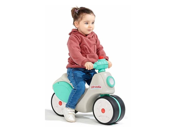 Falk 801S, 1 År, 4 hjul, Plast, Stål, Grå