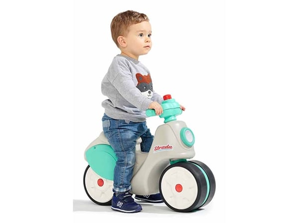 Falk 801S, 1 År, 4 hjul, Plast, Stål, Grå