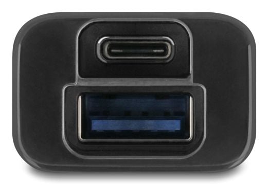 Delock - Hub - 5 Gbps, USB-A/C port in - 4 x USB 3.2 Gen 1 - stasjonær