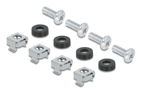 DeLOCK 67319, Peitelevy, Metalli, Harmaa, 1 kpl