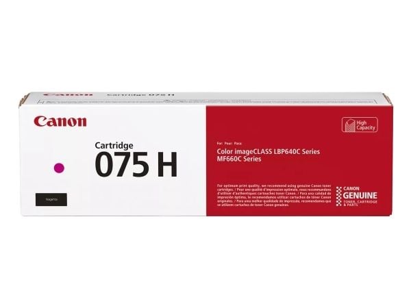 Canon 075 H, 2500 sivua, Magenta, 1 kpl