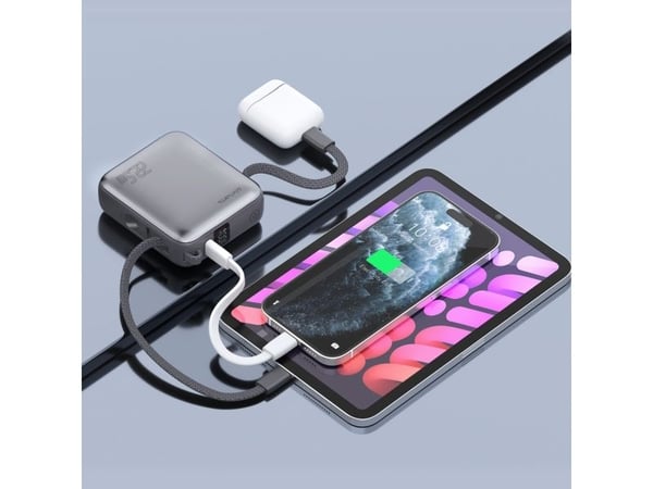 4smarts 541625, 10000 mAh, Lithium Polymer (LiPo), Adaptive Fast Charging, Hisilicon FCP, Power Delivery 3.0, Programmable Power Supply (PPS), Quic...
