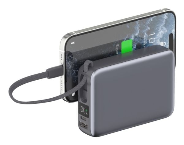 4smarts 541626, 20000 mAh, Lithium Polymer (LiPo), Adaptive Fast Charging, Hisilicon FCP, Power Delivery 3.0, Programmable Power Supply (PPS), Quic...