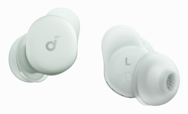 Soundcore Sleep A30, Uudelleen käytettävä korvatulppa, Nukkuminen, In-ear, Vihreä, Langaton, 2 kpl