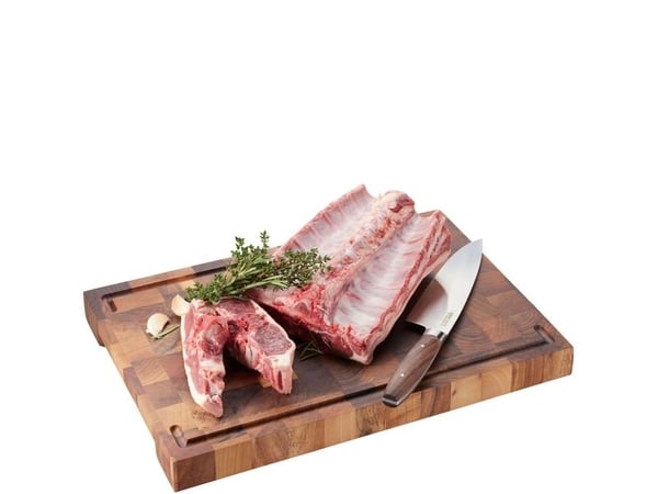 GEFU 13948, Rektangulär, Trä, Valnöt, Trä, Tillagat kött, Fisk och Skaldjur, Frukt och grönsaker, Monokromatiskt, 300 mm