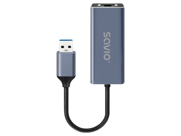 Savio AK-83, USB Type-A, RJ-45, Hankoppling, Svart, PC / Notebook / Tablet, Kina