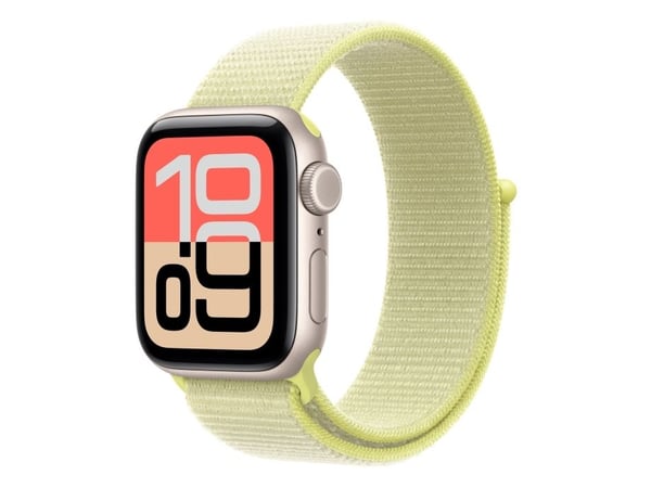 Apple MFF94ZM/A, Band, Smartklokke, Gult, Apple, Apple Watch 38/40/41mm, Nylon, Resirkulert polyester, Spandex