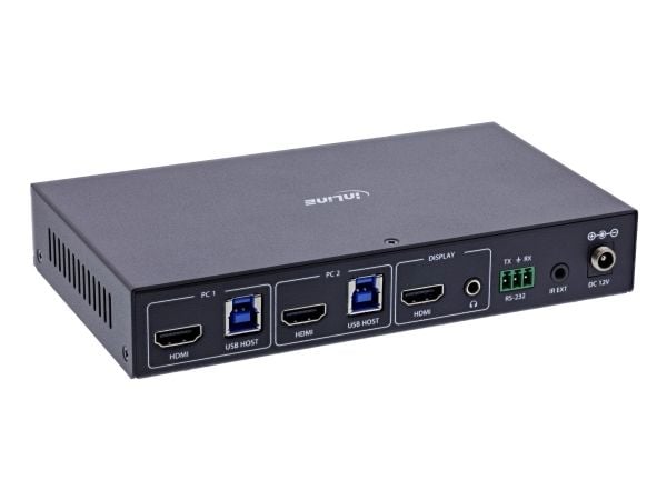 InLine 57885C, 7680 x 4320 piksler, 8K Ultra HD, Rack-montering, 12 W, Svart