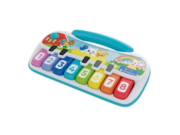 Baby 17950, musikalsk leke, piano, 1,5 år, AAA, flerfarget