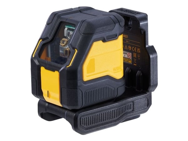 DeWALT DCLE34021N-XJ, 55 m, 0,3 mm/m, 100 m, Linjalaser, musta, Keltainen, Akku