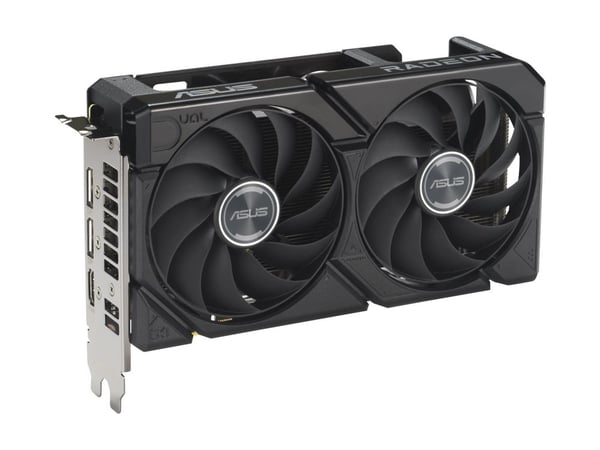 ASUS Dual -RX9060XT-16G, Radeon RX 9060 XT, 16 GB, GDDR6, 128 bit, 7680 x 4320 piksler, PCI Express 5.0