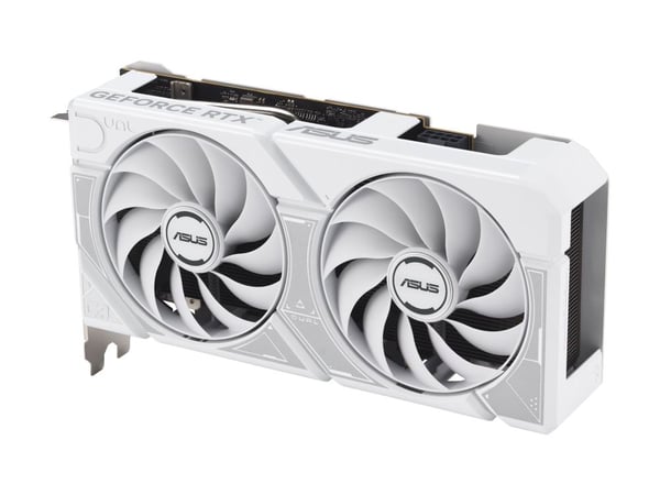 ASUS Dual - Grafikkort - GeForce RTX 5060 - 8 GB GDDR7 - PCI Express 5.0 - 3 x DisplayPort, HDMI - hvit
