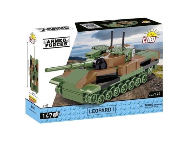 COBI Leopard I, Byggsats, 6 År, 147 styck