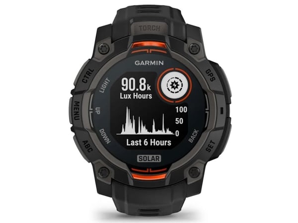 Garmin Instinct 3 Solar, 2,29 cm (0.9"), MIP, Kosketusnäyttö, GPS (satelliitti), 52 g