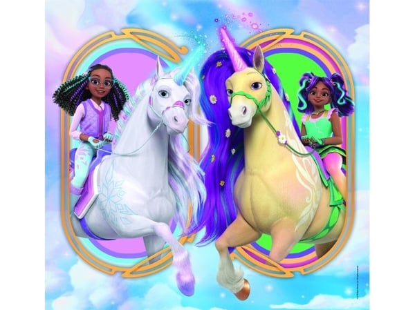 Clementoni 3x48 pcs Puzzles Unicorn Academy, 5 År
