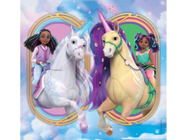 Clementoni 3x48 pcs Puzzles Unicorn Academy, 5 År