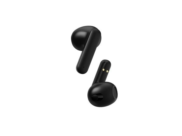 Streetz T160 TWS earphones, black, Trådløs, 20 - 20000 Hz, Samtaler/musikk, 37 g, Hodesett, Svart
