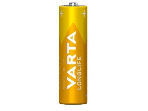 Varta Longlife AA, Engangsbatteri, AA, Alkalinsk, 1,5 V, 24 stykker, 50,5 mm