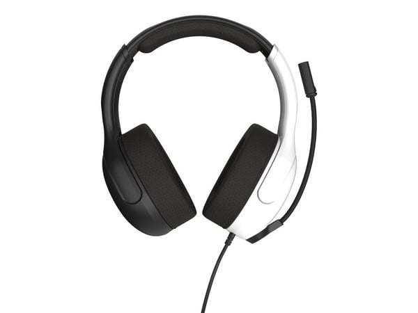 Turtle Beach Airlite Fit, Koblet med ledninger (ikke trådløs), 20 - 20000 Hz, Spilling, 228 g, Hodesett, Svart, Hvit