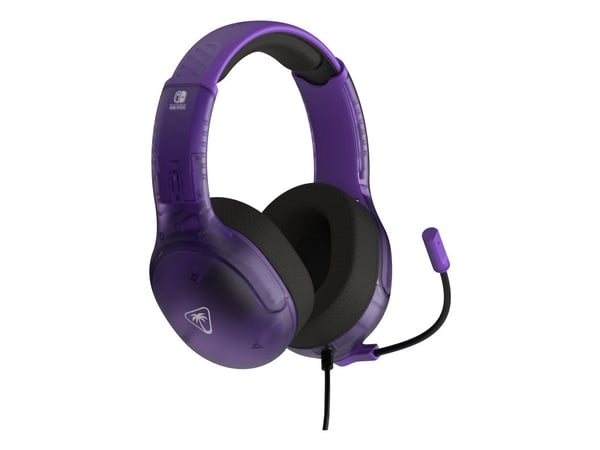 Turtle Beach Airlite Fit - Hodesett - full størrelse - kablet - 3,5 mm jakk - lydisolerende - spøkelsesfløyel