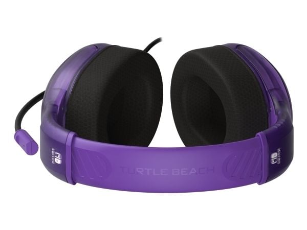 Turtle Beach Airlite Fit - Hodesett - full størrelse - kablet - 3,5 mm jakk - lydisolerende - spøkelsesfløyel