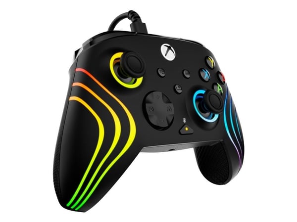 Turtle Beach Afterglow Wave, Gamepad, PC, Xbox, Xbox One, Xbox Series S, Xbox Series X, D-pute, Alternativer-knapp, Flerfarget, Koblet med ledninge...