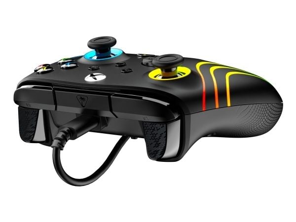 Turtle Beach Afterglow Wave, Gamepad, PC, Xbox, Xbox One, Xbox Series S, Xbox Series X, D-pute, Alternativer-knapp, Flerfarget, Koblet med ledninge...
