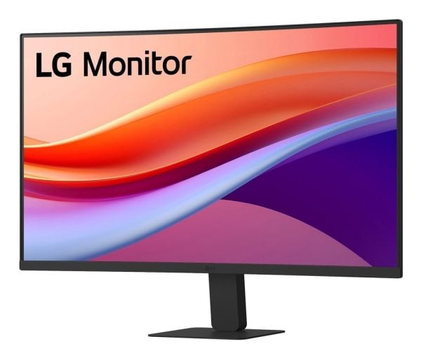 LG 27U421A-B - LCD-skjerm - kurvet - 27" - 1920 x 1080 Full HD (1080p) @ 100 Hz - VA - 250 cd/m² - 3000:1 - HDR10 - 5 ms - HDMI, USB-C