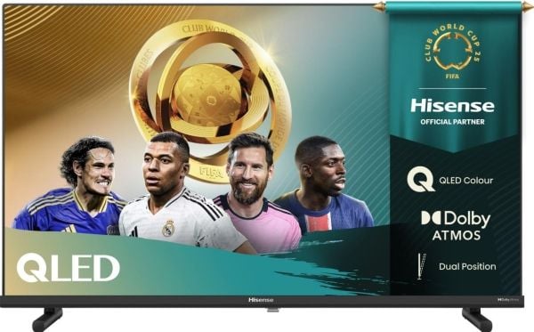 Hisense 32A5Q, 81,3 cm (32"), 1920 x 1080 pikseliä, QLED, Älytelevisio, Wi-Fi, musta