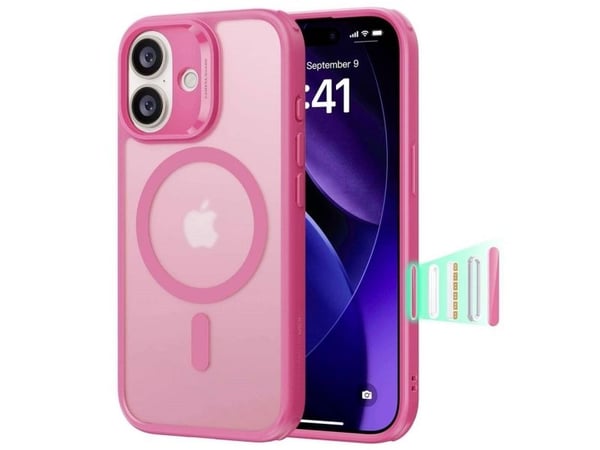 ESR Case Apple iPhone 17 rosa, transparent MagSafe-kompatibel 1A86100501