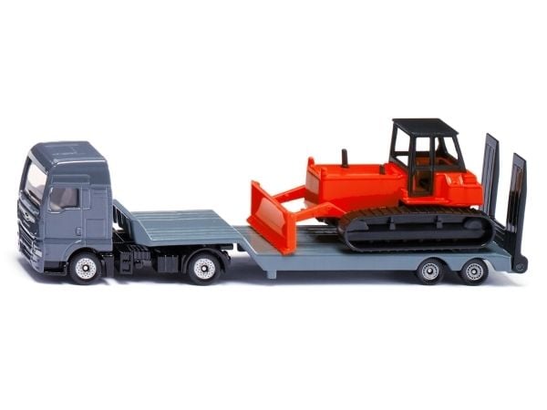 Siku MAN-lastbil med bulldozer