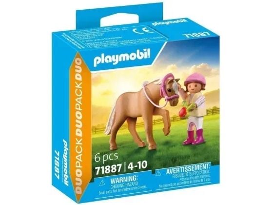 Playmobil Hester av fossen 71887, Action/Eventyr, 4 År, Flerfarvet