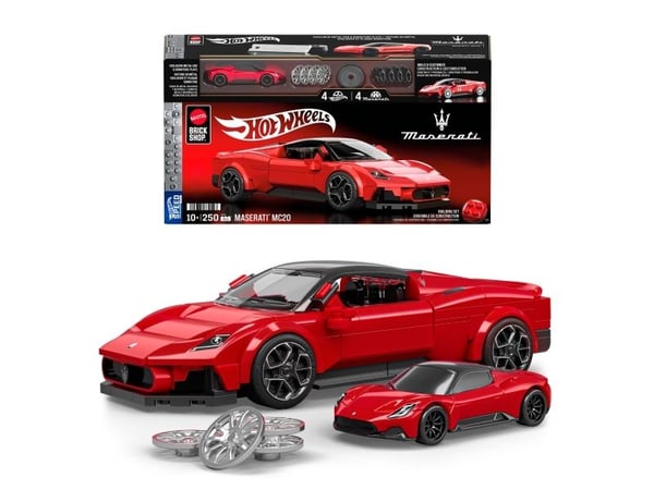 Hot Wheels Brick Shop Speed Series Maserati MC20