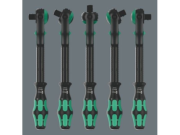 Wera 05135882001, 1 styck, Svart, Grön, Svart, Grön, 1/2"