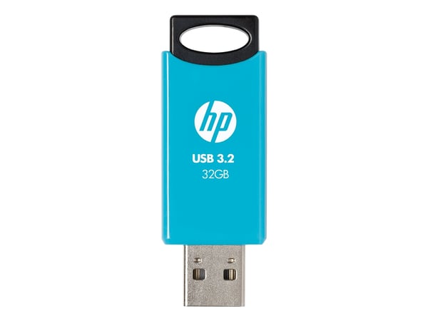 HP 712w, 32 GB, USB Type-A, 3.2 Gen 1 (3.1 Gen 1), 120 MB/s, Skyving, Blå