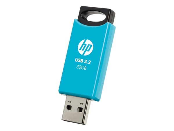 HP 712w, 32 GB, USB Type-A, 3.2 Gen 1 (3.1 Gen 1), 120 MB/s, Skyving, Blå