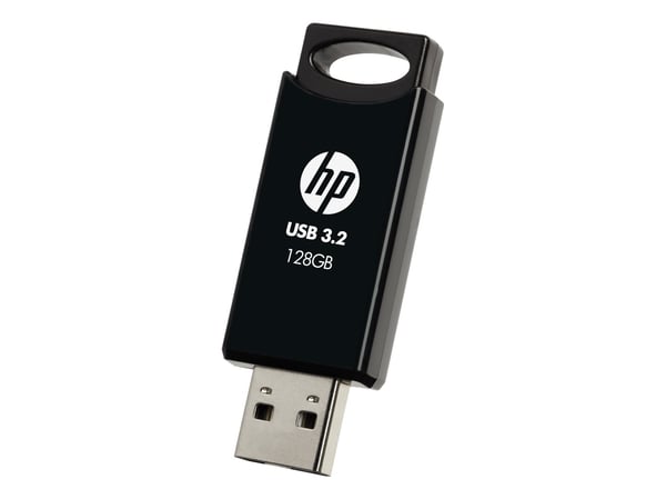 HP 712w, 128 GB, USB A-tyyppi, 3.2 Gen 1 (3.1 Gen 1), 120 MB/s, Liuku, musta