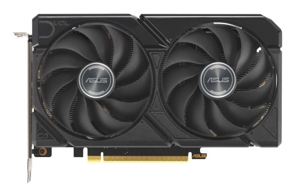 ASUS DUAL-RX9060XT-8G, Radeon RX 9060 XT, 8 GB, GDDR6, 128 bittiä, 7680 x 4320 pikseliä, PCI Express 5.0