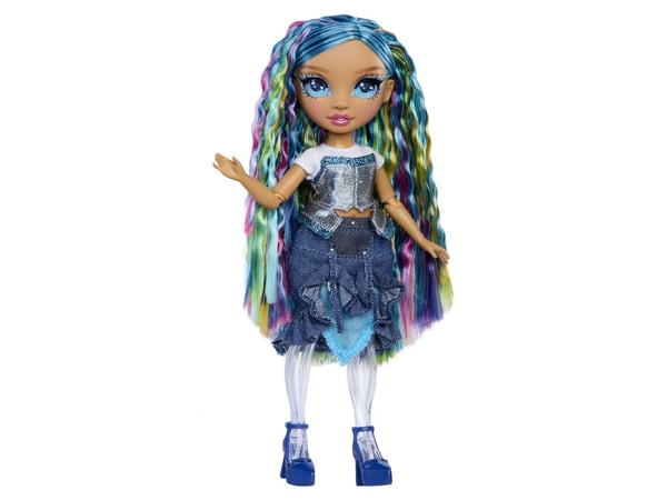 Rainbow High Rainbow Shimmers with Slime Fashion Doll - Skyler (blue), Motedukke, Hunkjønn, 4 år, Gutt/Jente, 280 mm, Flerfarget