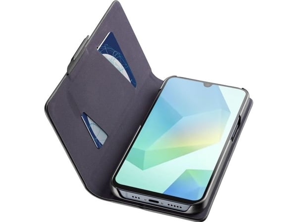 Cellularline BOOK3GALA17K, Folio, Samsung, Galaxy A17, 17 cm (6.7"), Svart