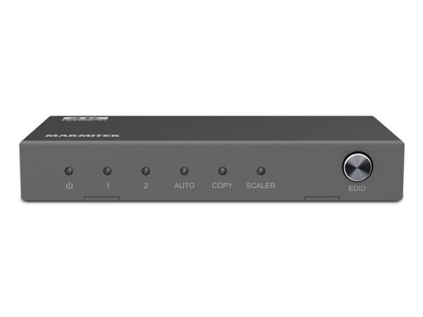 Marmitek Split 612 Pro, HDMI, 2x HDMI, 2.0b, 3840 x 2160 piksler, Sort, 4K Ultra HD