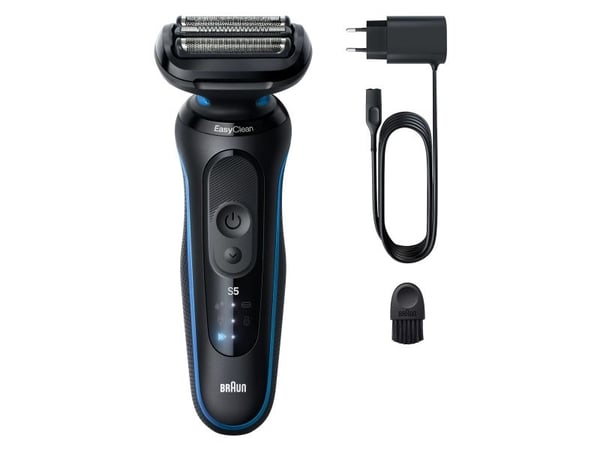 Braun Series 5 52-B1000s, Folie shaver, Sort, Knapper, Intensiv, Normal, Batteri, Lithium-Ion (Li-Ion), Paristo, Lithium-Ion (Li-Ion)