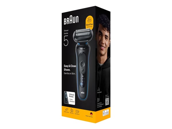 Braun Series 5 52-B1000s, Folie shaver, Sort, Knapper, Intensiv, Normal, Batteri, Lithium-Ion (Li-Ion), Paristo, Lithium-Ion (Li-Ion)