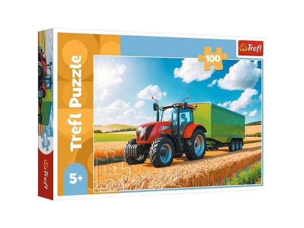Trefl 16494, 100 kpl, Ajoneuvot, 5 vuosi/vuosia