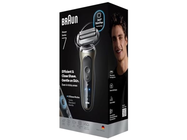 Braun Series 7 72-C1200s, Svart, Bronse, Rustfritt stål, Knapper, Normal, LED, AC / batteri, Innebygd batteri
