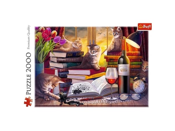Trefl 27126, 2000 styck, Djur